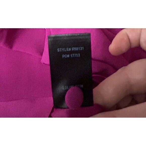 Lulus Love of Mine Magenta Pink Halter Swing Dress Pockets M - Picture 8 of 10
